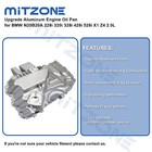 Upgrade Aluminum Oil Pan For Bmw N20b20a 228i 320i 328i 428i 528i X1 Z4 2 0l    