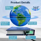 Flagest Magnetic Levitation Floating Globe With 16 Colors Led Lights  Rotating G