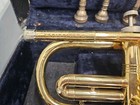 Vtg Conn Director Trumpet Cornet  Case  3 Mouthpieces Usa Untested Selling As Is