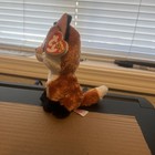 Ty Beanie Boos - Slick The Fox  6 Inch  Plush Stuffed Animal Toy  mint Tags 