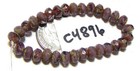 Czech Glass Faceted Rondell Beads Your Choice Of Color  Size   Finish 
