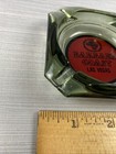 Vintage Barbary Coast Casino Las Vegas Glass Advertising Ashtray