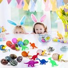 60 Pcs Hatching Dinosaur Eggs - Novelty Grow In Water Dino Eggs For Parties