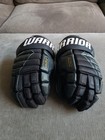 Warrior Alpha Dx Black Hockey Gloves Senior Size 14  - Very Good Condition 