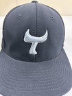 Vintage Tucson Toros Hat Milb Minor League Baseball Cap Fitted L-xl Black Y2k