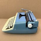 Excellent    Blue 1974 Royal Sabre Typewriter W case Working Pica Antique Vtg