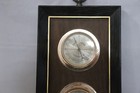 Springfield Crestwood Weather Station Trio Thermometer Barometer Humid Vintage