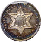 1868 Pcgs Pr64cam Cac Rare Key Date 3c Cameo Cac Three Cent Silver
