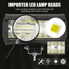 Car Led Light Bar 4x4 Work Lamp For Offroad Spot Flood Combo Beam Headlight