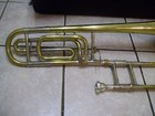 Brand New Trigger Trombone With Hard Case And Mouthpiece 