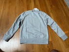 Nwt - Adidas Women   s Essentials 3-stripes Fleece Sweatshirt Grey Heather  Size M