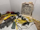 Mixed Lot Of Scale Train Cars Crane   Lionel Track   More