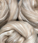 Coffee Latte Blend Top Roving Spinning Felting Merino Wool  5 Oz Bag