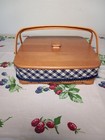 Longaberger 2005 Blue Ribbon Pie Basket Set  Protector  Lid  2 Liners  Tie-on 