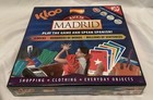 New Sealed  Kloo Race To Madrid Learn To Speak Spanish Board Game 4 Decks Cards 
