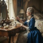 Antique Nippon Hand Painted Hat Pin Holder Reticulated Gold Moriage Work Enamel