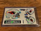 Vintage Nfl Cardinals Football Logo Sticker Decal Vtg Prism Vending Sticker Card