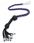 Motorcycle Get Back Whip With 1  Ball And Skull Tassels 36  Paracord Motor Whip