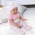 Gerber  royal Sweetie  2 Pc 0-3m Set Baby Girls Princess Bodysuit   Footed Pants