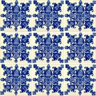 Mexican Tile Folk Art Handmade Talavera Backsplash Handpainted Mosaic   C239