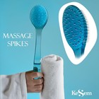 Long Handle Bath Body Brush Soft Back Shower Exfoliating Skin Scrubber Massager