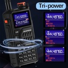 Baofeng K5plus Radio Ham Radio 10w Rechargeable Walkietalkies Longrange Uv32 5rm