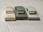 3 Pc Lot Ford Torino galaxie T-jet Mount Ho Scale Resin Slot Car Bodys Aurora  