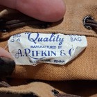 Bank Of America Vintage Canvas Deposit Money Bag