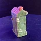 1950s One Moment Please Black Americana Outhouse Bisque Figurine Occupied Japan