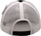 Red Line Punisher Snapback Tucker Mesh Hat Black white