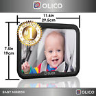Baby Car Mirror Back Seat Rear View Adjustable Safety Infant Toddler Facing Wide