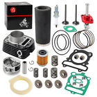 For Yamaha Warrior 350 Cylinder Piston Gasket Air Oil Top End Kit Set 1990-2004 