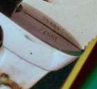 Puma Germany Mint In Green Box 1988 Fixed Blade Knife Stag White Hunter Knife