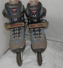 Rollerblade Evo 08 Alu Women s Size 8 Inline Skates Black Blue Silver 78mm 78a