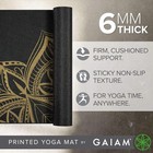 Yoga Mat - Premium 6mm Print Extra Thick Non Slip Exercise   Fitness Mat For All