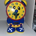 Telly The Teaching Talking Time Clock Tested Works Preowned