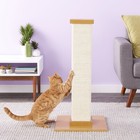 Smartcat The Ultimate 32-in Sisal Cat Scratching Post  Beige-pgm Discounts