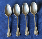 Gorham Norfolk villa Norfolk Sterling Silver Spoons-set Of 4 Spoons