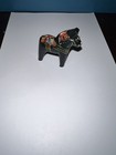 Miniature Vintage Black Swedish Dala Horse Figurine
