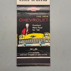 1956 Chevrolet Car Matchbook Frank W Diver Wilmington De Vintage Auto Ad