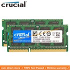 Crucial Ddr3l 1600mhz 16gb 2 X 8gb   Sodimm Ram Pc3l-12800 2rx8 Laptop Memory