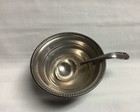 Nice Small Sterling Bowl With Sterling Ladle