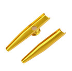 Metal Alloy Kazoo Harmonica Mouth Flute Kids Party Gift Kid Musical Instrument 