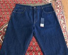Zanella Nwd Martin Cotton Stretch 5 Pocket Jeans Size 38 Us Dark Blue Denim