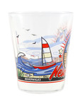 New Jersey 3 View Shot Glass Shotglass