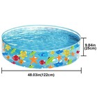 48 x9 84  Swimming Pool For Pets  Portable Pools Outdoor And Small  Blue 