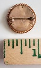 Vintage 1901 Pan American Exposition Deluxe Color Enamel Pin  Am Expo Button