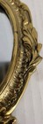 Vintage Art Nouveau Style Ornate Brass Handheld Mirror Vanity 11    