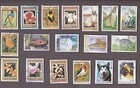 50 All Different  Benin  Stamps