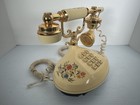Vintage 1973 Empress Telephone American Telecommunications Corp Floral Push
